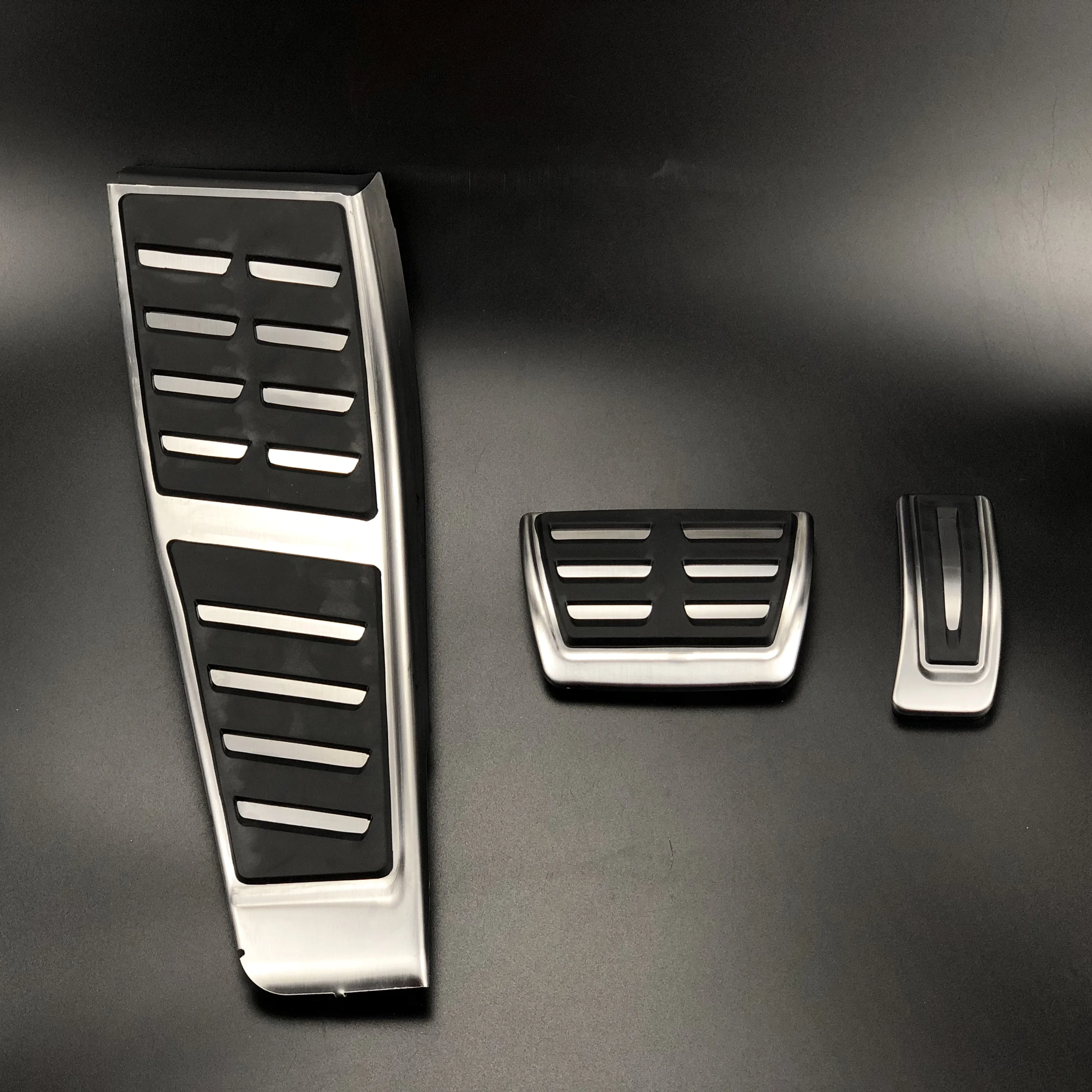 

For Audi A7 S7 RS7 4G 2010-2017 A6 S6 RS6 C7 4G RHD Car Accessories Gas Fuel Brake Dead Rest Foot Pedal Cover Pad Plate Trim