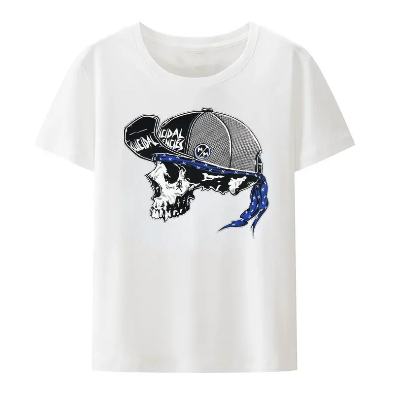 Футболка мужская металлическая для мотокросса унисекс Харадзюку