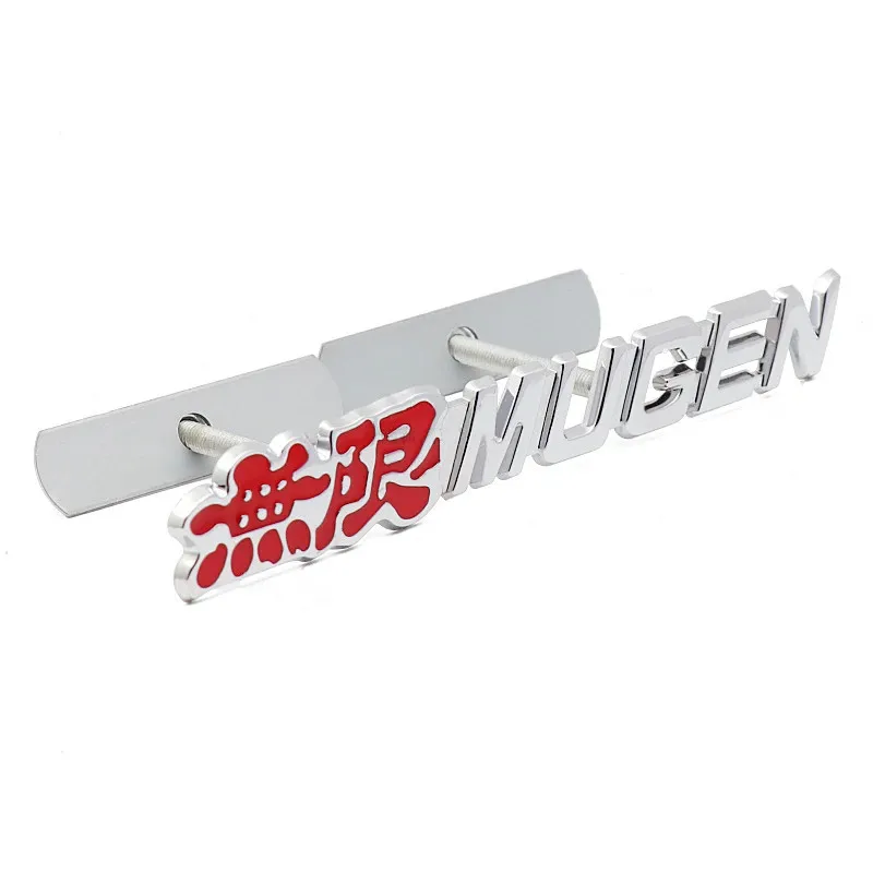 3D металлический логотип эмблема буквы значок на переднюю решетку автомобиля для