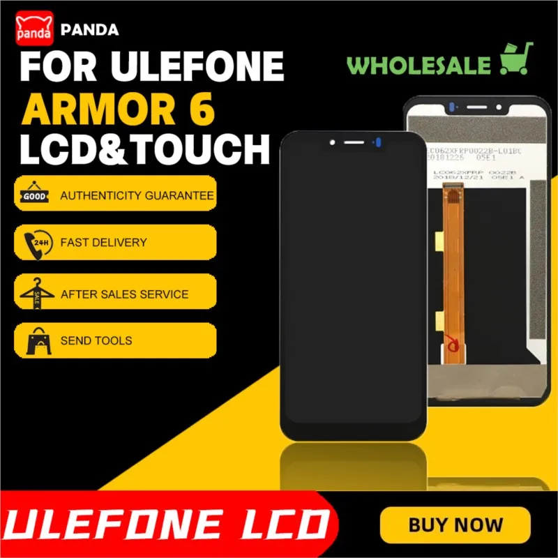 Для Ulefone Armor 6 дисплей сенсорный экран в сборе 2 дюймов запасная часть для 6E 6s
