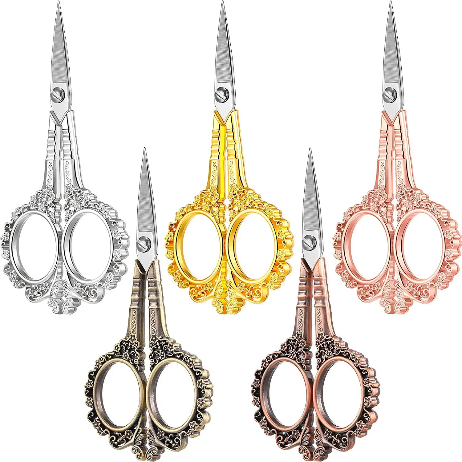 

Mini Stainless Steel Sewing Scissors Household Needlework Embroidery Thread Scissors Handicraft Tools Pruning Tailor Scissors