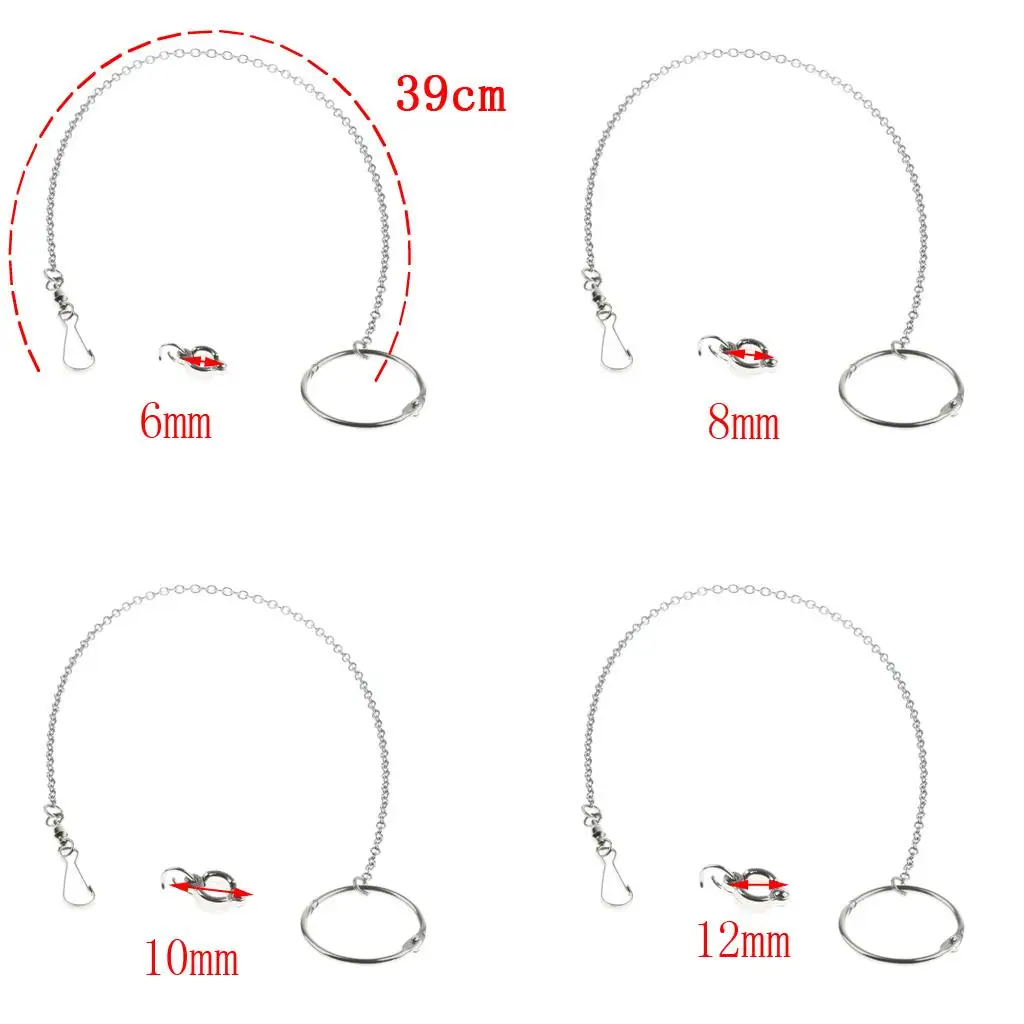 Восемь ножных браслетов из нержавеющей стали в виде попугаев