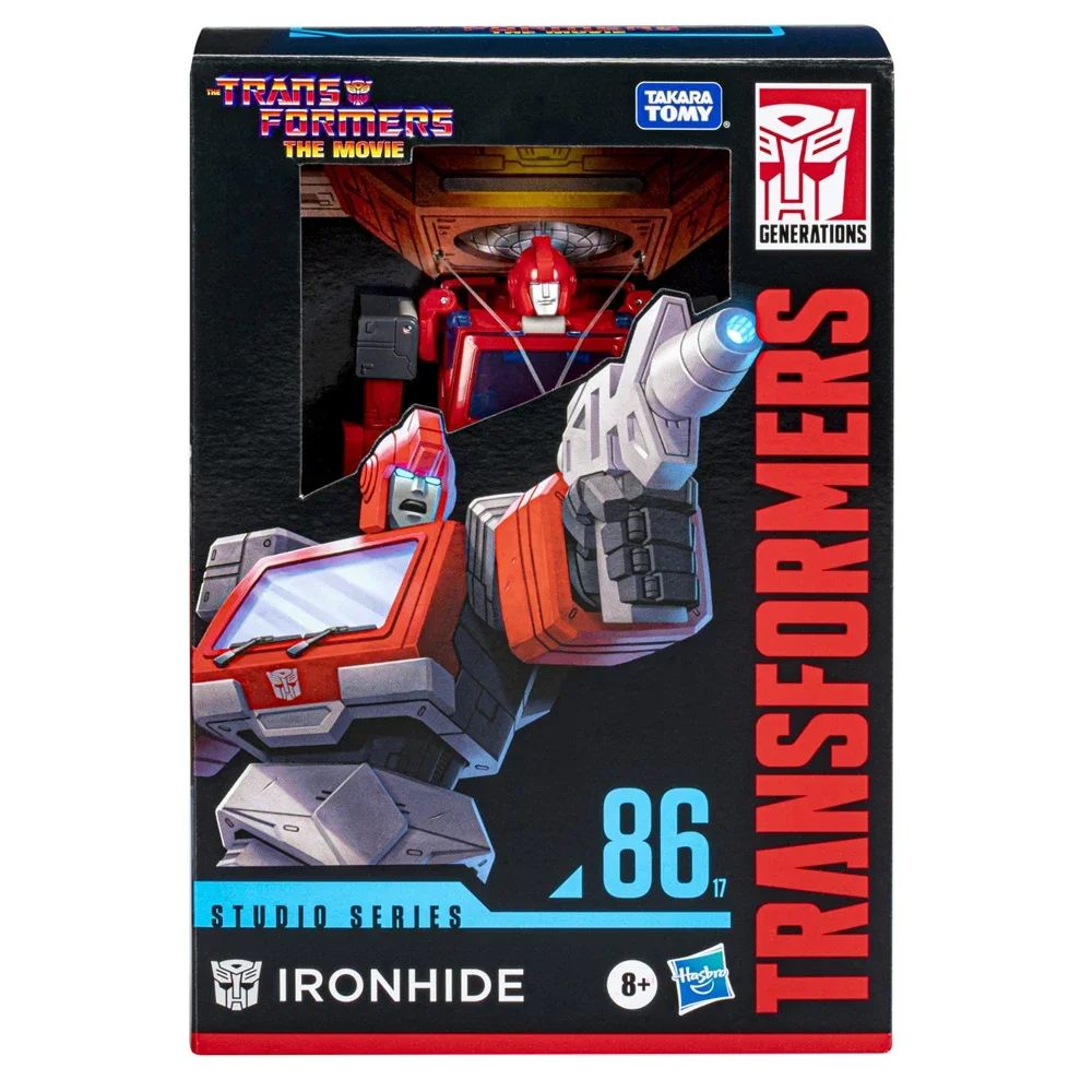 Hasbro Transformers Toys Studio Series The Movie Voyager Class 1986 железная кожа 6 5-дюймовая фигурка подарок
