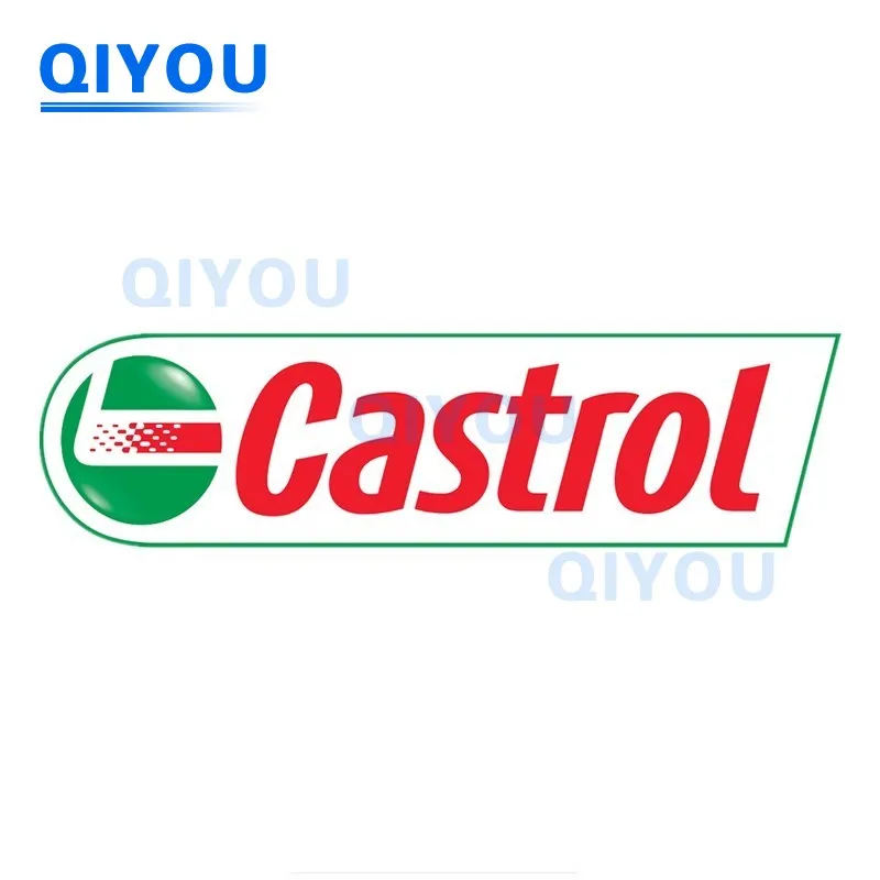 

Светоотражающие вырезанные автомобильные наклейки CASTROL, подходящие для ПВХ наклеек на шлем, внедорожники, мотоциклетные кузова