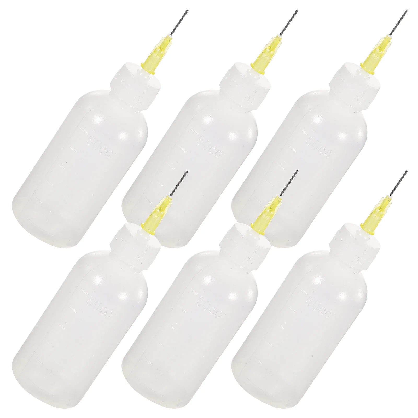 For Soda Applicator- 6pcs Multi Precision Tip- Applicator Squeeze Bottles