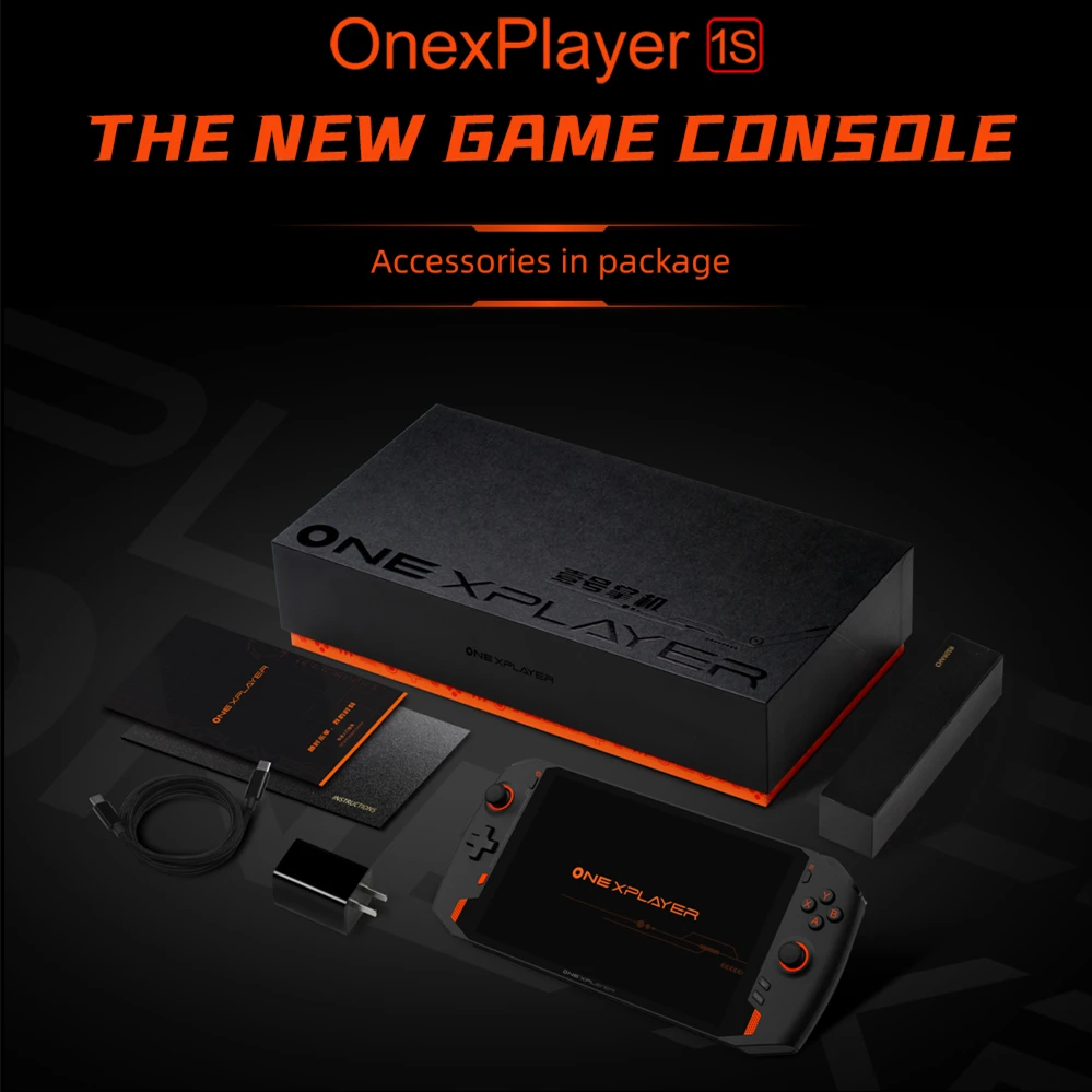 Портативный игровой плеер ONEXPLAYER 1S 8 4 дюймовый сенсорный экран Core i7 11-го поколения