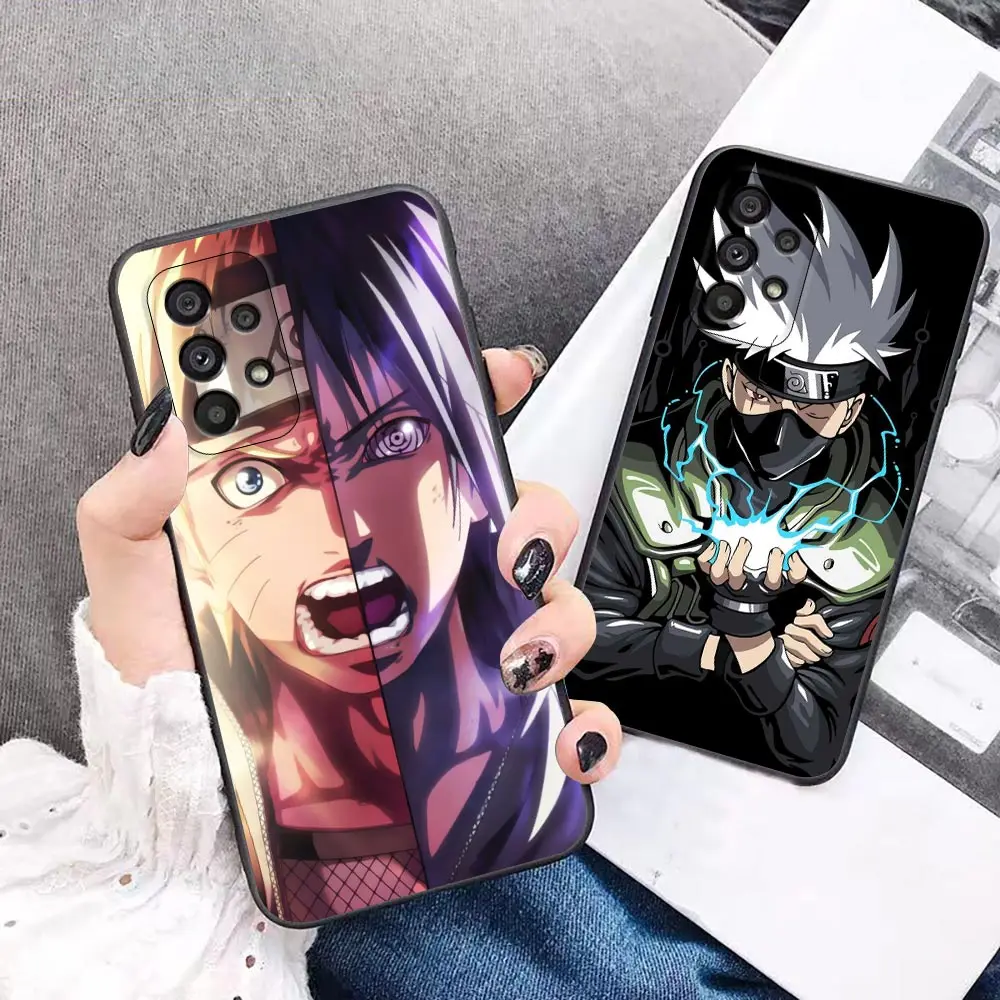 

K-Kakashi H-Hatake N-Naruto Cover Case For Samsung A12 A13 A21s A22 A23 A32 A33 A41 A42 A51 A52 A52s A53 A71 A72 A73 4G 5G Case