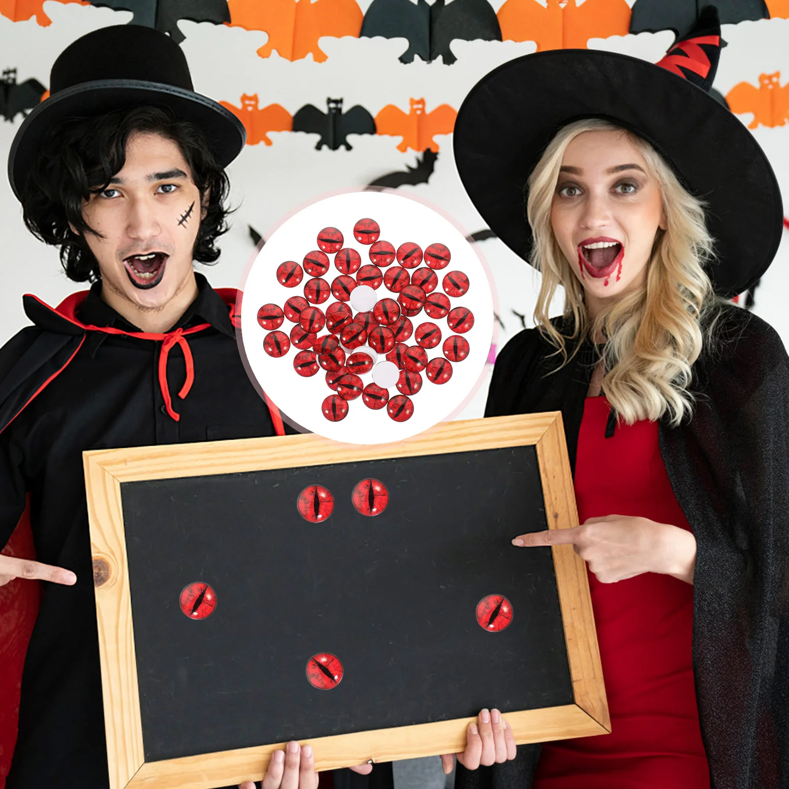 

100 шт., прозрачные светящиеся Глазные яблоки