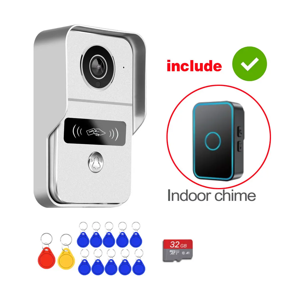 

Беспроводной видеодомофон HSmartcam 1080P
