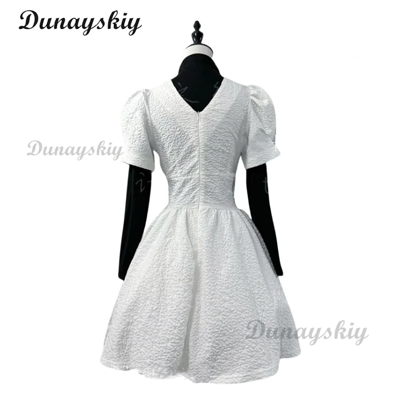 Костюм для косплея Komatsu Nano рабочая одежда бабушки белое платье с