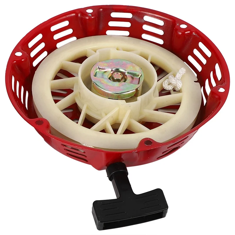 

Pull Starter Recoil With Flange Cup Set For Honda Gx340 11Hp & Gx390 13Hp Lawn Mower Generator Engine Starter Rope