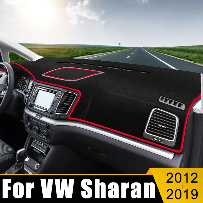 

Автомобильные аксессуары для Volkswagen VW Sharan 7N 2012 2013 2014 2015 2016 2017 2018 2019 крышка приборной панели защищает от света, ковер с защитой от УФ-лучей