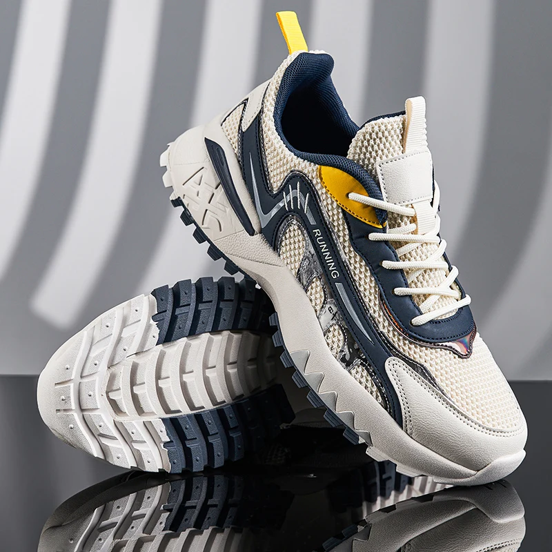 Men Running Shoes Men Sneakers Casual Shoes Lightweight Tenis Walking Sneakers Breathable Male Outdoor Sports Tennis Shoes