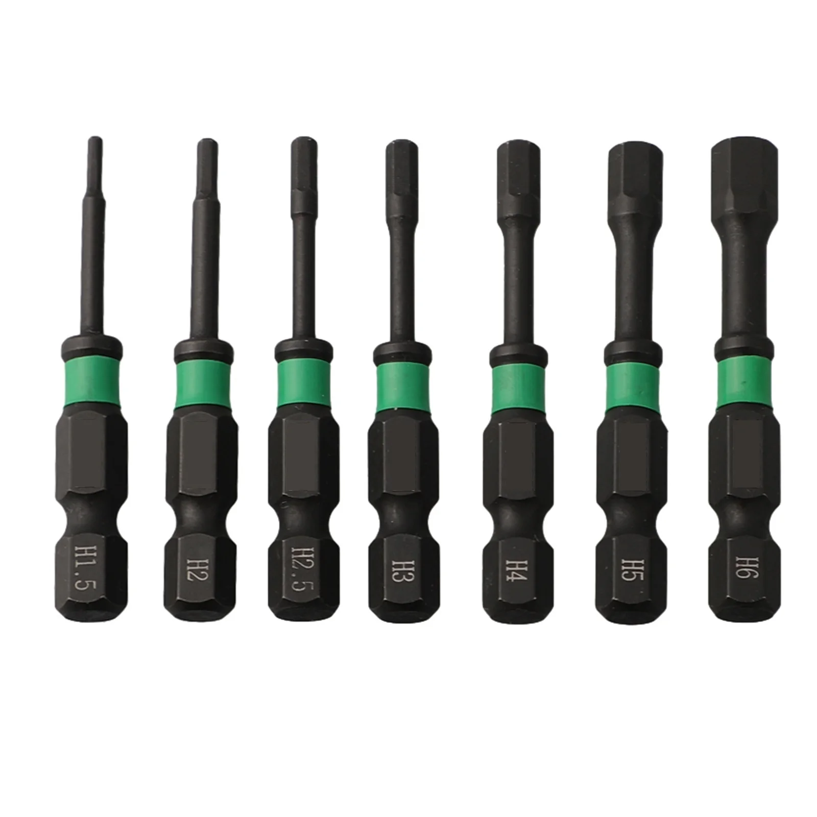 1 шт. 1/4 ''шестигранная отвертка H1.5/H-2/H2.5/H3/H4/H5/H6 быстросменная силовые дрели 50