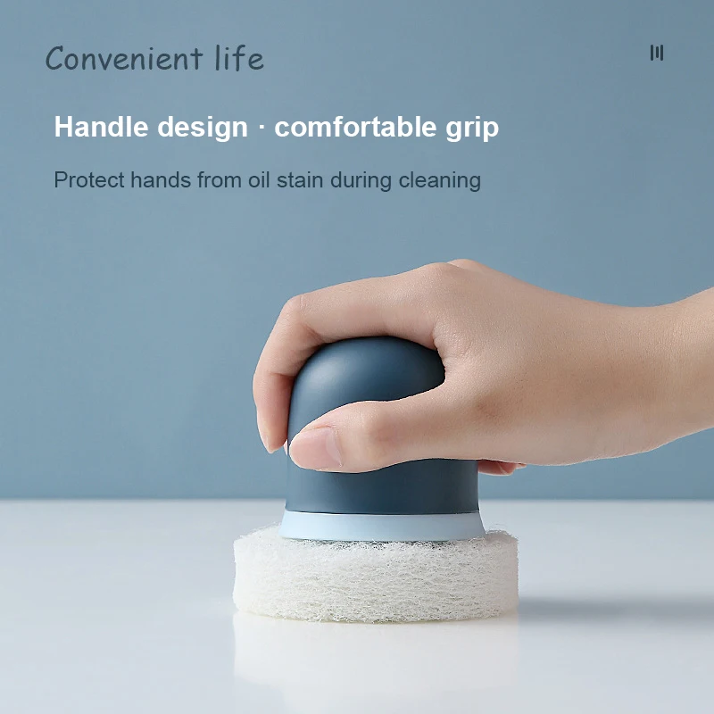 

Descaling Natural Gadget Tools Hand Sponge Kitchen Dish Cleaning Brush Strong For Pot Dish Bowl Cleaning Household
