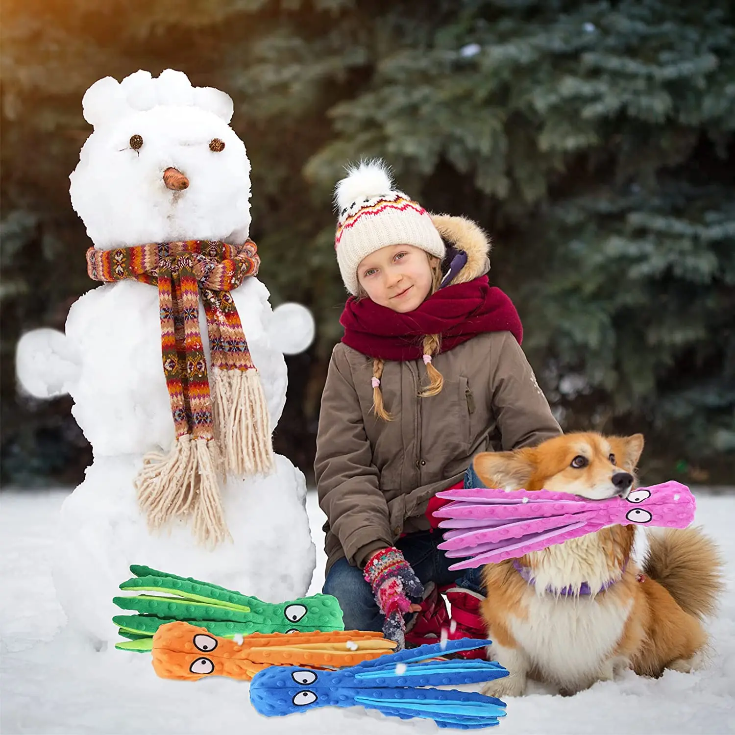 Плюшевые игрушки для собак