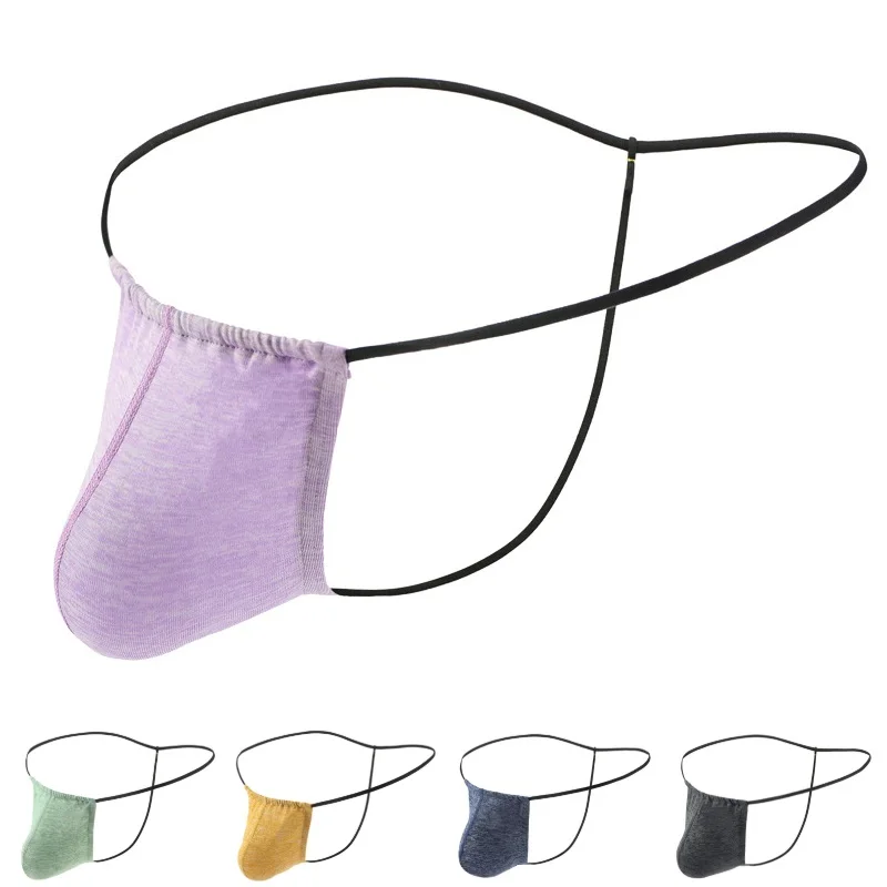 Мужские трусы G-стринги нижнее белье мягкие трусики танга стринги сексуальные