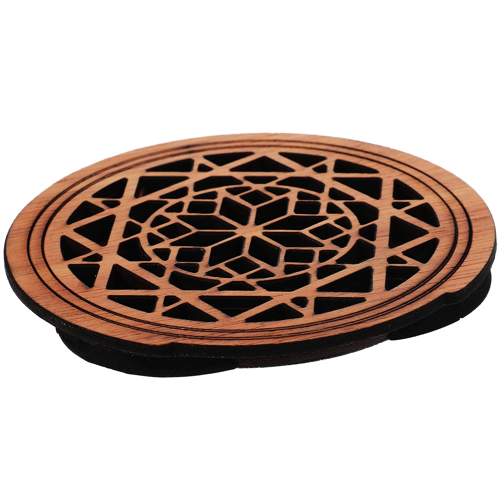 

Electric Guitar Parts Sound Hole Cover Resonator Screen Component Wooden Soundhole Covers
