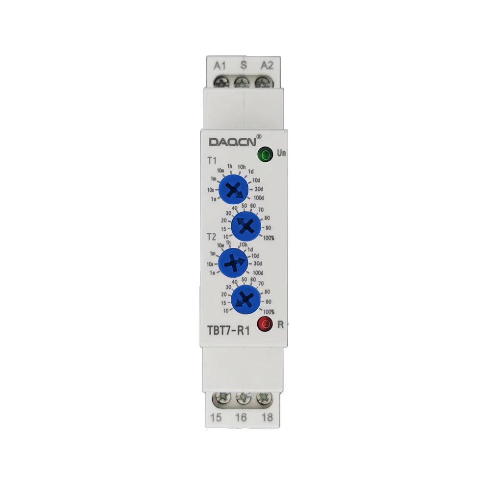 

2022 newly Asymmetric Cycle on-off time relay 16A 12V-240VAC/DC voltage relay 220v auto repeat Relay replace ST3PR/ATDV/JVM-2