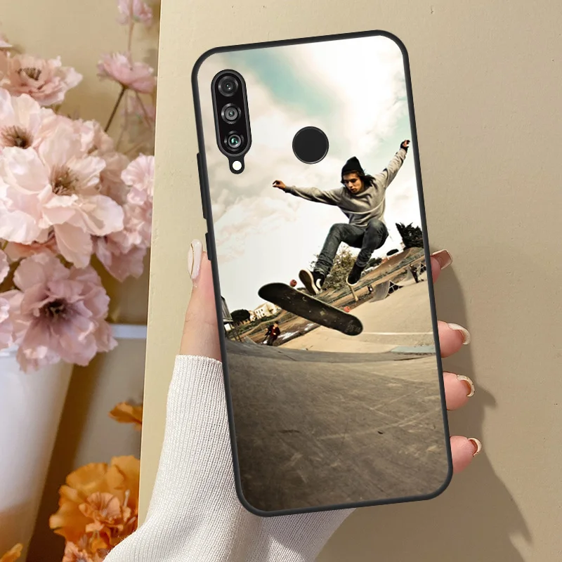 Фото Крутой чехол Cool Skate для Huawei Nova Y70 Y91 Y61 Y73 Y72 Y90 Y60 12s 12i 11i 8i 9 10 SE P40 Lite P30 P60 Pro №2