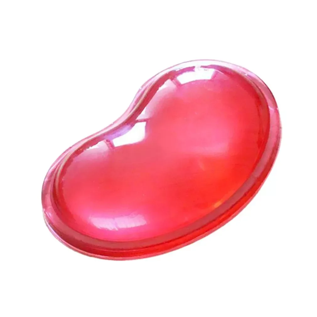 

Heart-shaped Silicone Wrist Mouse Pad Ergonomics Gaming Stand Desktop Computer Mouse Pad Wrist Rest Mat