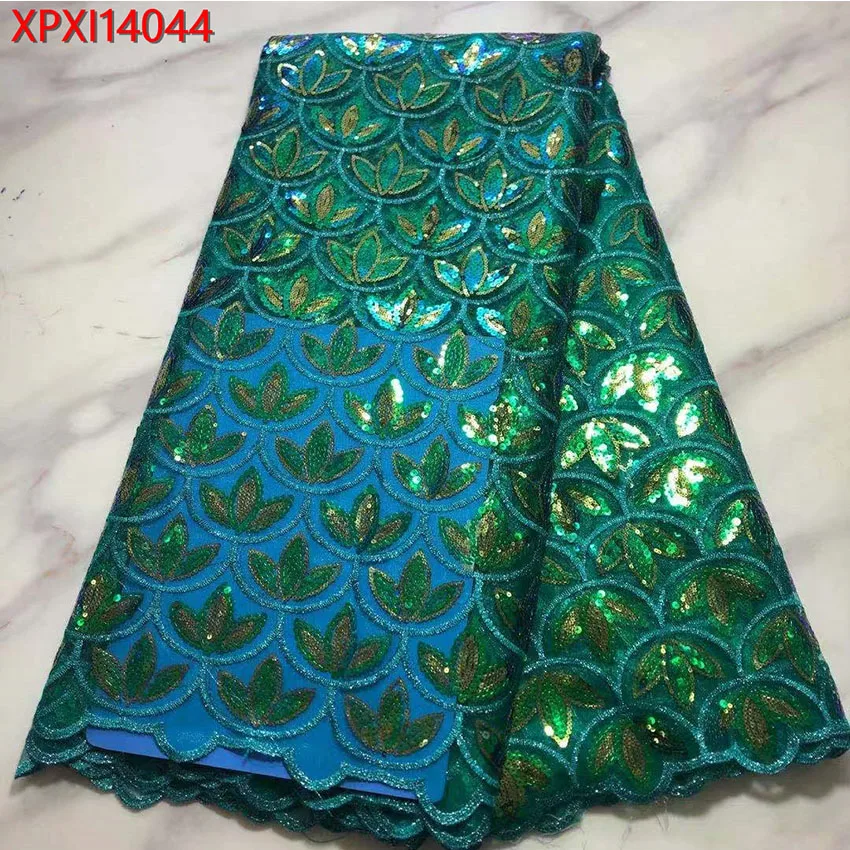 Большая Акция Африканский нигерийский Красивый Тюль сетка перфорированные