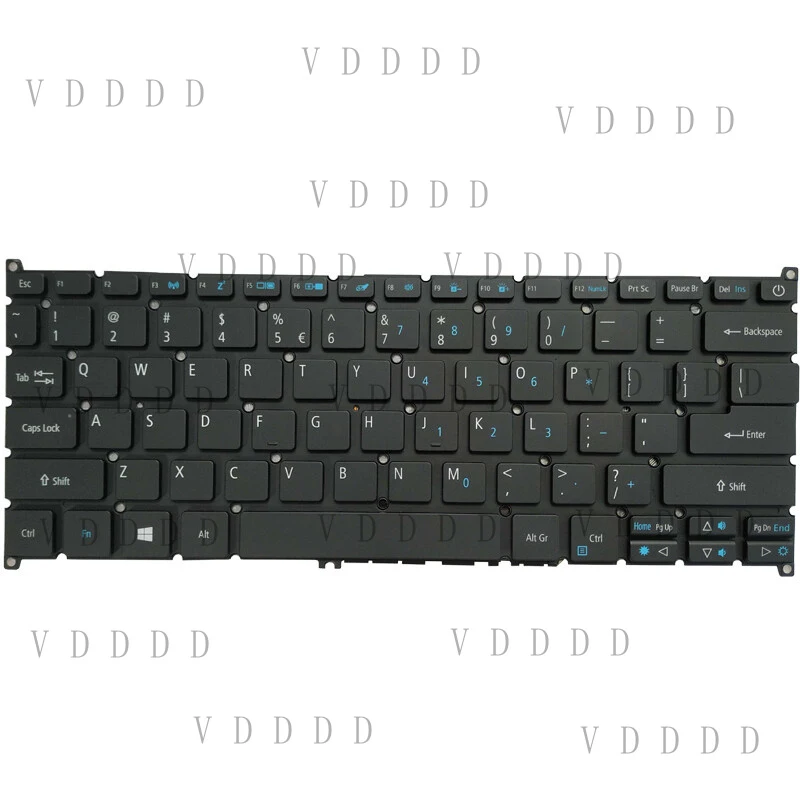 Фото Новая клавиатура для ноутбуков ACER Aspire S13 S5-371 S5-371T Swift SF113-31 (US-раскладка) №3
