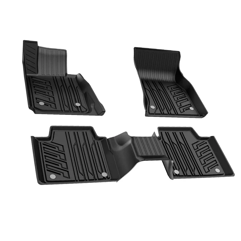 Новое поступление, автомобильные 3D коврики из ТПЭ для BMW 3 серии G20 2019 2020 2021, полный комплект, водонепроницаемые резиновые коврики с подкладкой