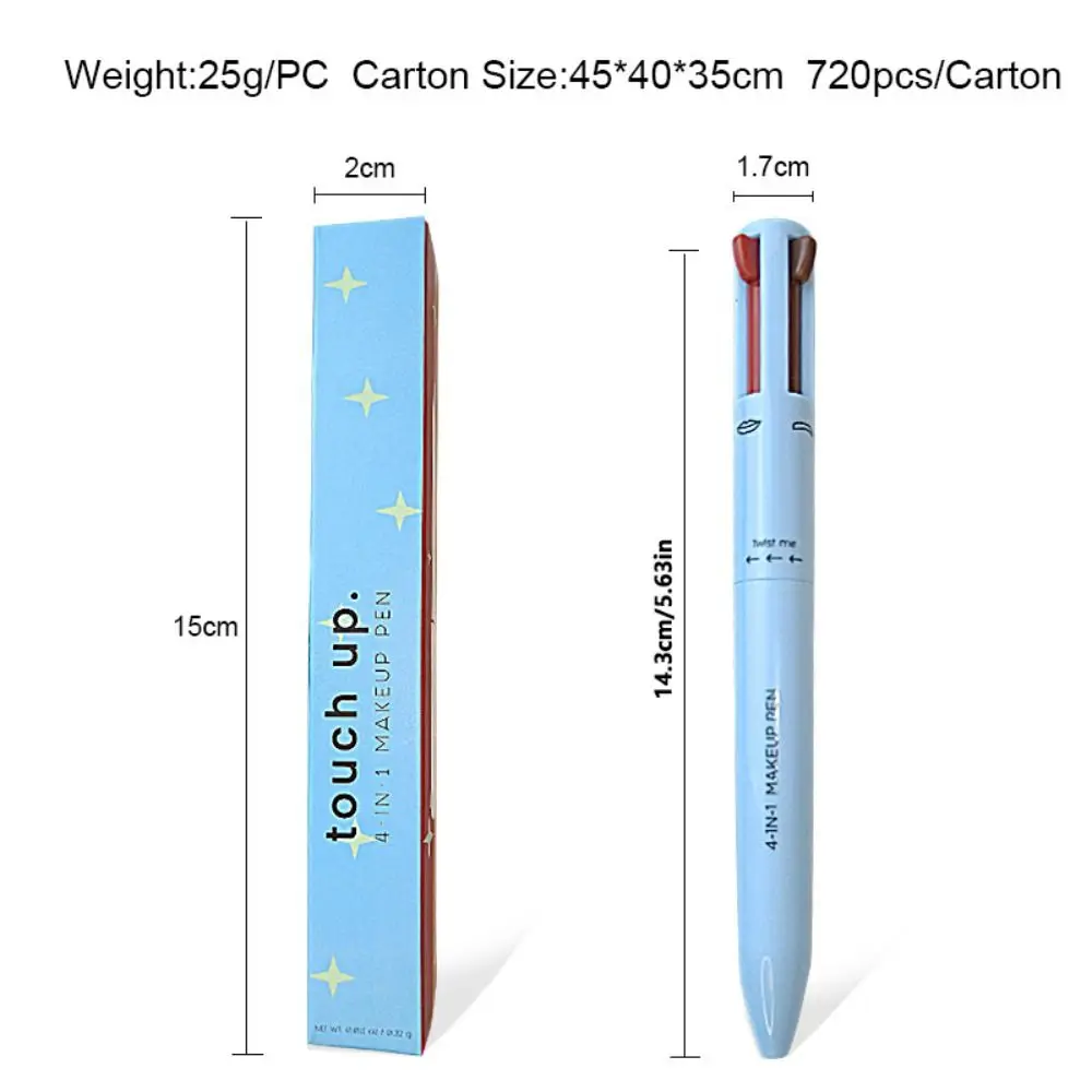 Ручка косметический инструмент Женская легкая цветная Стойкая подводка для глаз