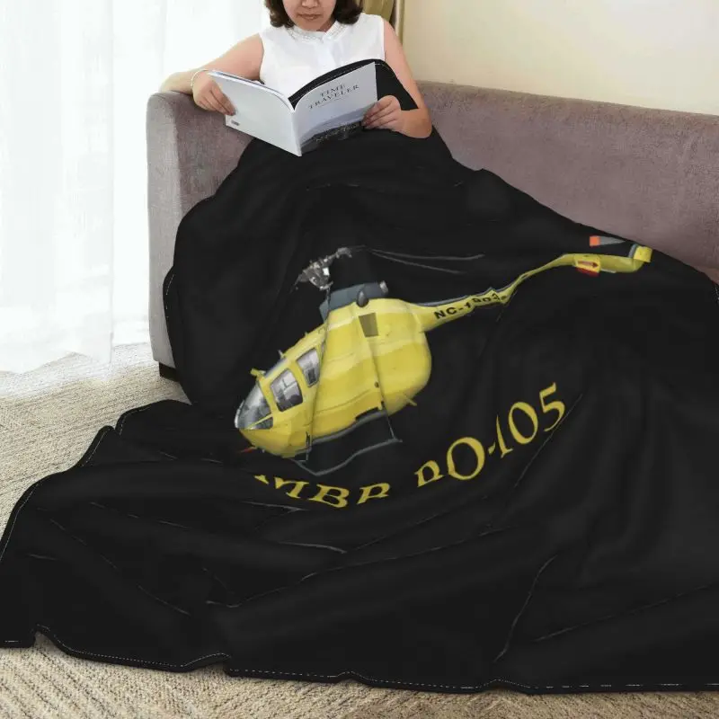 Покрывало для вертолета Mbb Bo 105 роскошное утолщенное одеяло сна Диванный