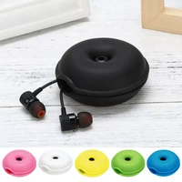 6 colors cable cord organizer smart turtle shaped wrap wire winder earphone headphone cable holder case tpr