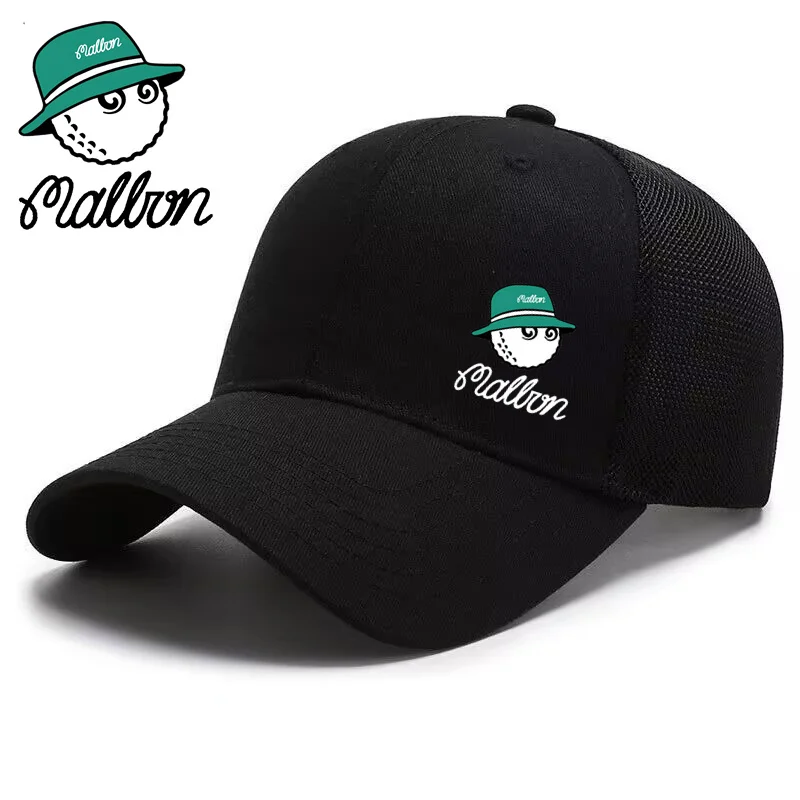 

Спортивная Кепка Malbon, летняя новая Универсальная Повседневная Регулируемая дышащая Солнцезащитная козырек, модная Мужская и Женская бейсбольная Кепка для гольфа