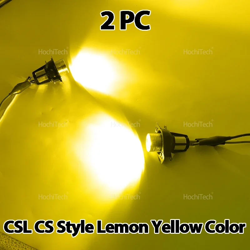 

Canbus светодиодные габаритные огни Angel Eyes без ошибок для BMW E90 E91 LCI галогенные фары 09-11 CSL CS стиль лимонно-желтый цвет