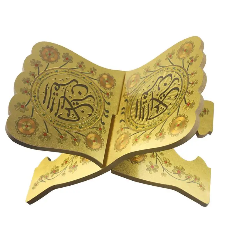 

Desktop Prayer Book Holder Wooden Book Stand Folding Bible Stand The Bible Quran Geeta Foldable Book Rest Home Decor Accents