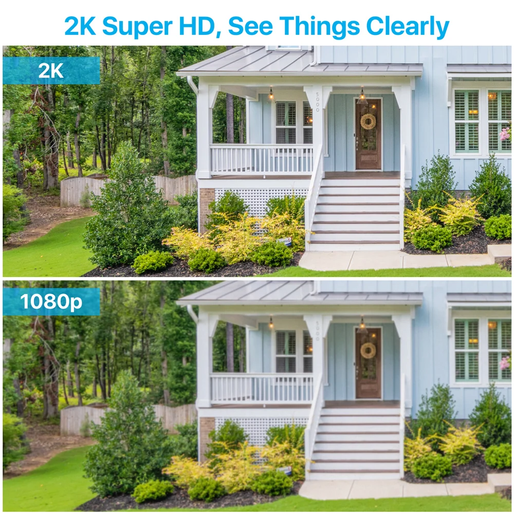 Продажа Беспроводная система видеонаблюдения ZOSI 2K H.265, сетевой видеорегистратор 3 Мп 8 каналов, Ранняя цилиндрическая камера, Wi-Fi комплекты видеонаб...