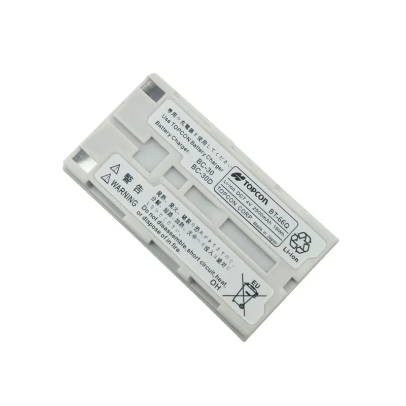 

Replacement TOPCON battery BT-66Q for Topcon total stations FC-200, GPT-7500 BT-62Q 7.4V 2500mAh