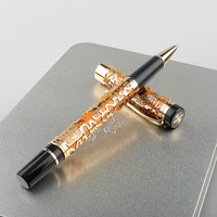 jinhao dragon metal rollerball pen colorful 0 7mm nib ink roller ball pens for student stationery office supplies gel pens