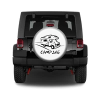 custom personalise spare tire cover camping trip free trip for jeep trailer rv suvwithwithout camera hole