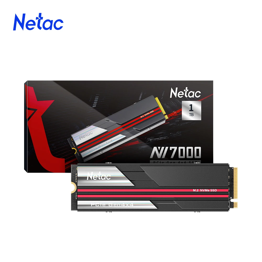 Netac SSD NVME M2 4 ТБ 2 1 жесткий диск PCIe4.0x4 HDD Внутренний твердотельный высокая скорость
