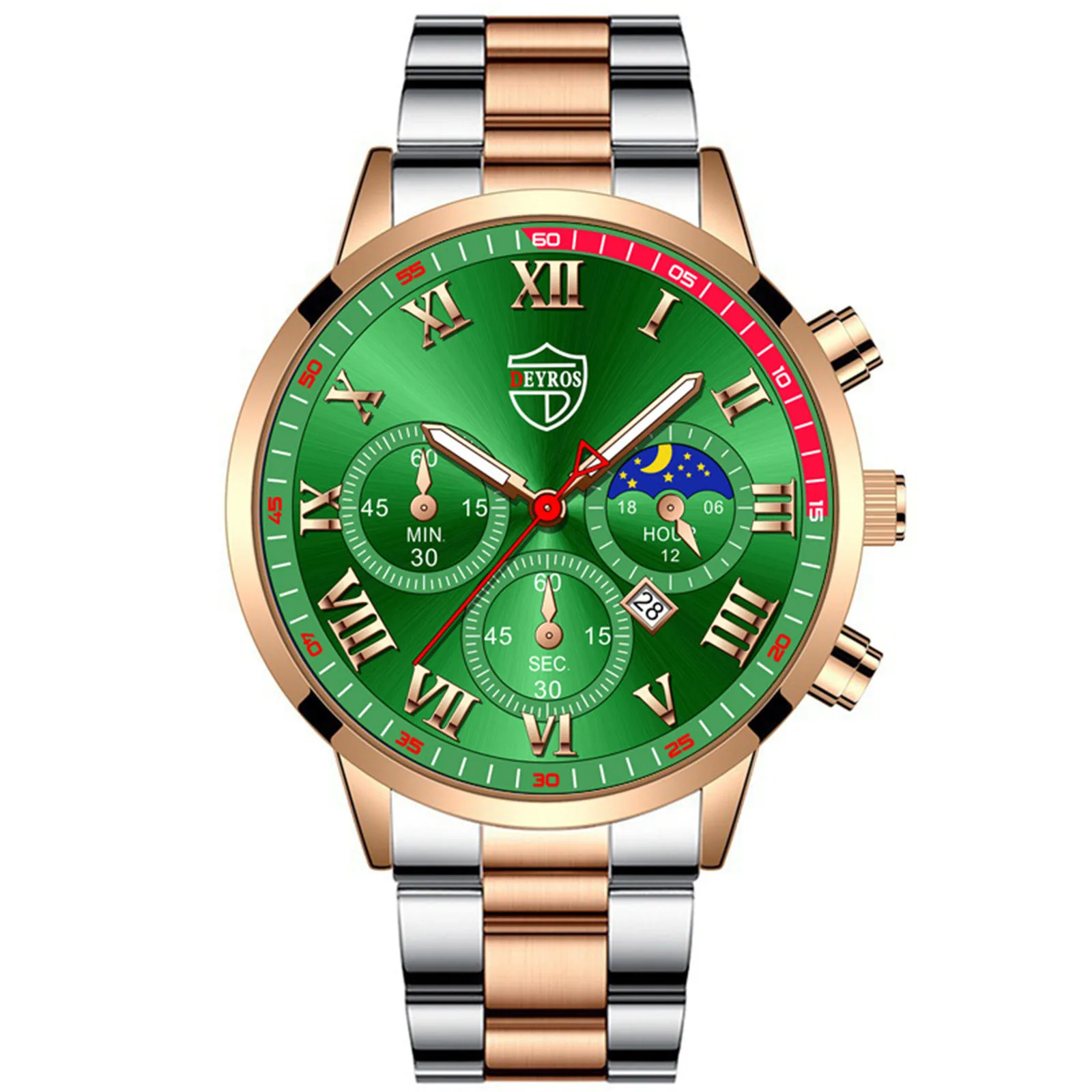 

Vintage Watch Vintage Watches for Men Mens Watches Casual Stainless Steel Analog Quartz Vintage Watch Vintage Watches for Men