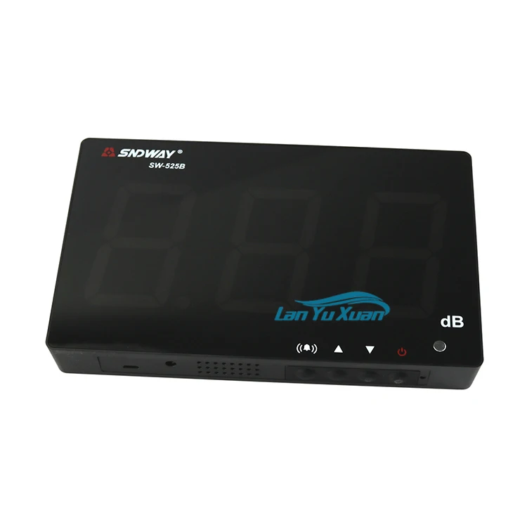 SNDWAY SW-525B 30 до 130 дБ большой ЖК децибел шумомер цифровой подвесной тип уровень