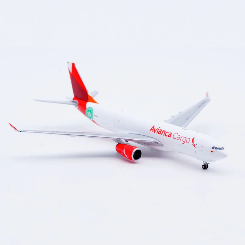 Фото Коллекционная модель самолета LH4364 из сплава, подарок, JC Wings 1:400, Avianca Cargo Airbus A330-200F, литая под давлением, N332QT, с подставкой №5