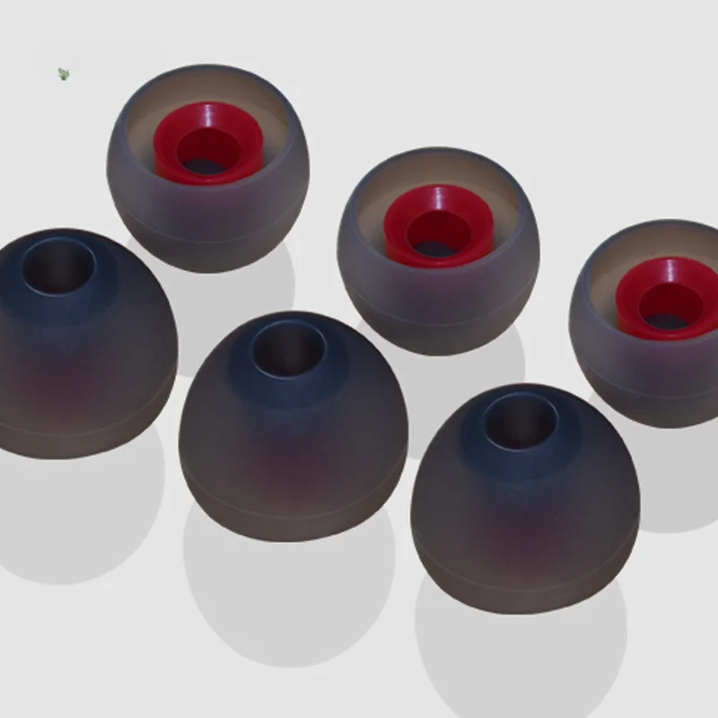 

12pcs Layer Silicone In-Ear Earphone Covers Cap Replacement Earbud Bud Tips Earbuds eartips Earplug Ear pads cushion