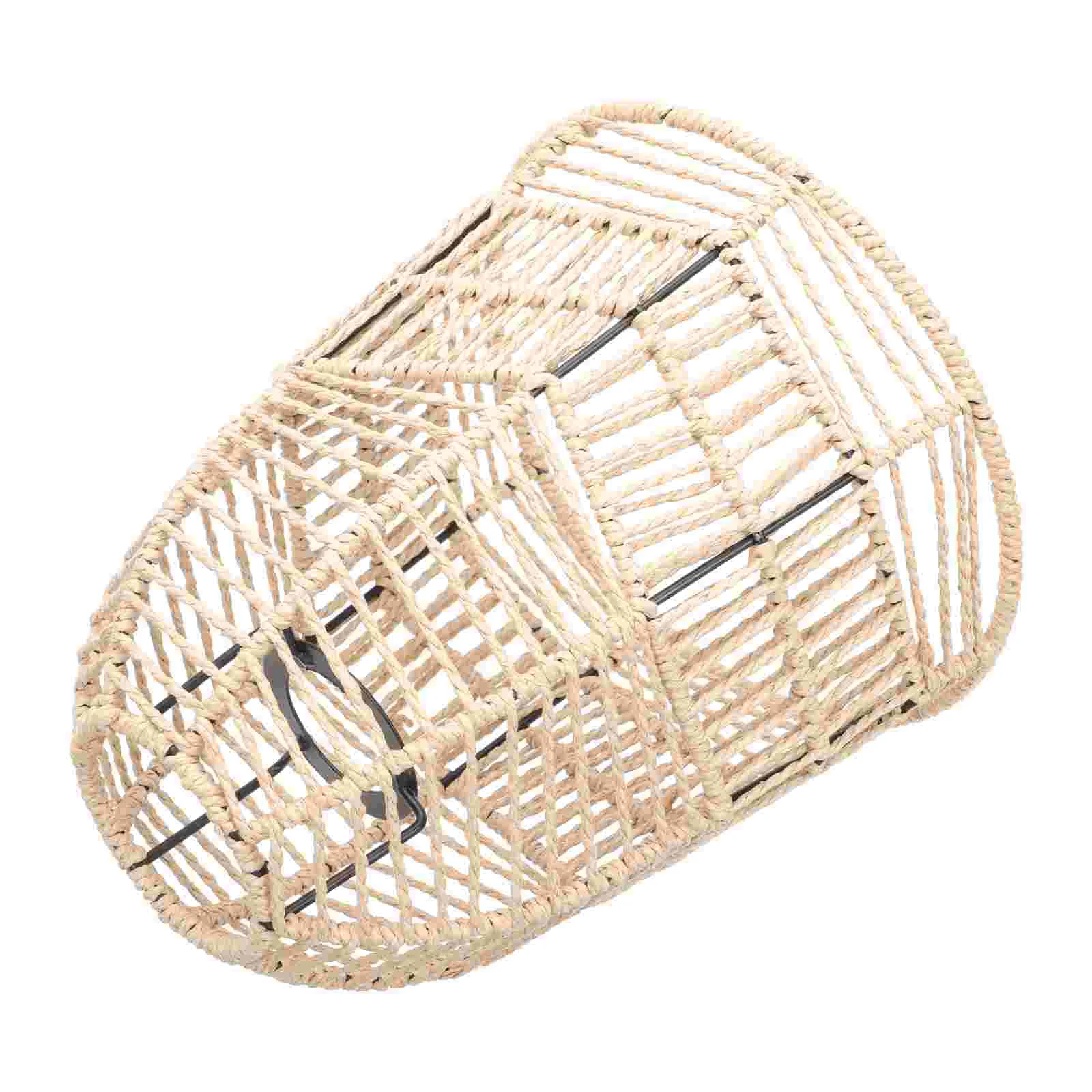 

Unique Lampshade Hanging Light Cover Woven Style Light Cover for Home Shop