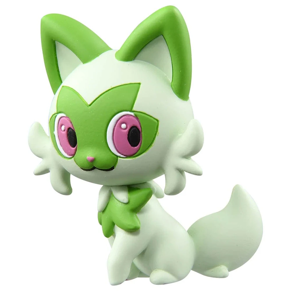 Фото Оригинальная коллекционная фигурка TAKARA TOMY Pokemon Monster Collection MS-03 Sprigatito и MS-05 Quaxly, аниме-игровая модель, игрушка, в наличии №2