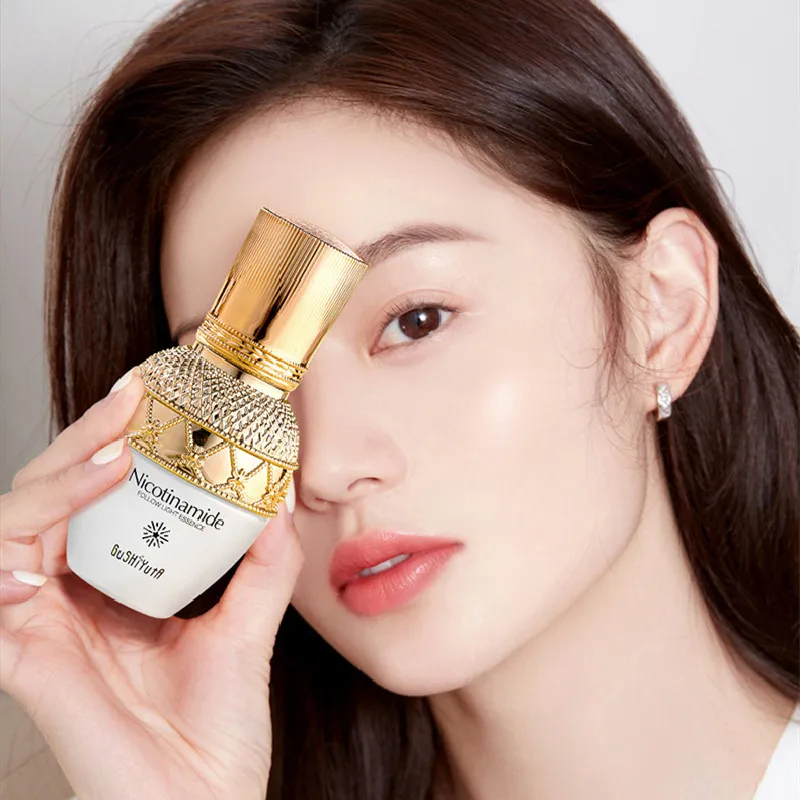 

60 мл никотинамид, эссенция гиалуроновой кислоты, жидкость для отбеливания пятен, сужение пор, ампула против акне, регенеративная искусствен...