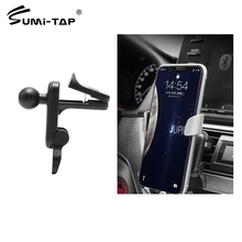 Car Holder 17mm Ball Head Air Vent Clip Universal for Magnetic Cell Support Gravity Mount Charger Mobile Car Outlet Phone Stands