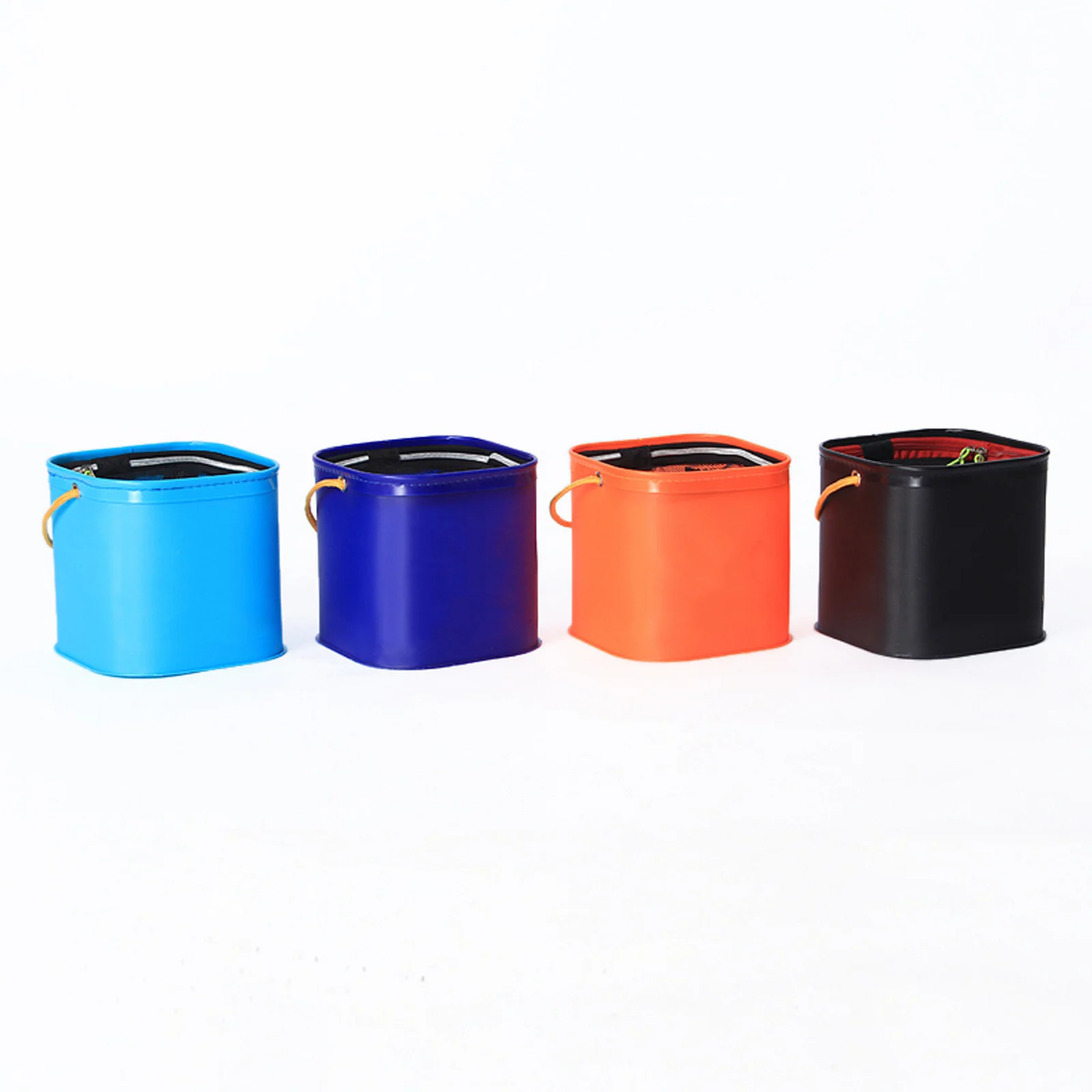 

Portable Fishing Bag Pack Pouch Foldable EVA Fishing Box Lure Hook Storage Bag Container Fishing Bucket With zipper