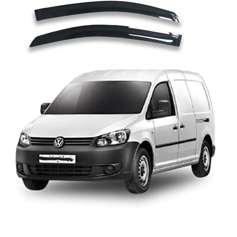 

Weathershields For VW Volkswagen Caddy 2005-2021 2pcs Window Visor Vent Awnings Rain Guard Deflector Shelters Car Styling