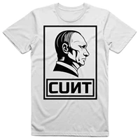 putin cun t ukraine funny printed tshirt premium cotton short sleeve o neck mens t shirt new s 3xl